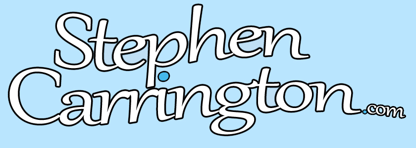 Stephen Carrington - website header